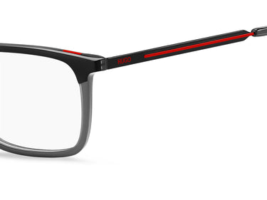 Premium Men Hugo Eyeglasses: HG 1125 - Black Grey - SpecSMART Eye Clinic (Zoom View)
